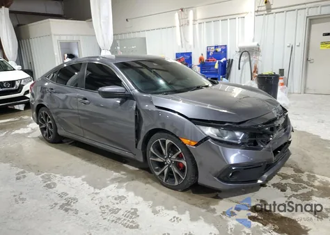2020 Honda Civic Sport z USA, uszkodzony, nr VIN 2HGFC2F82LH590679